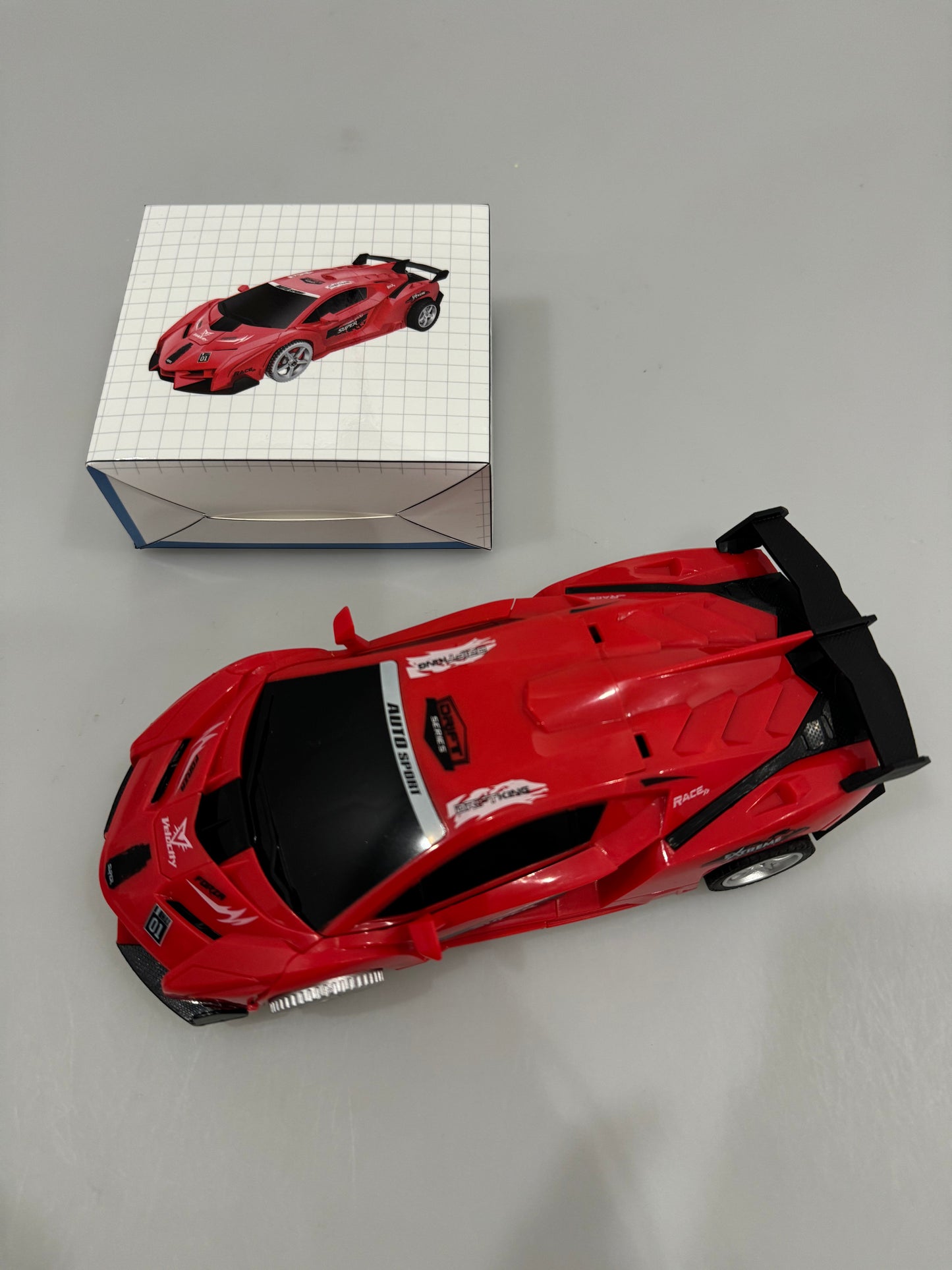 Remote Control Car, Toy for 3-8 Year Old Boys, 360° Rotating RC Deformation Robot Car Toy with LED Light, Transform Robot RC Car Age 3 4 5 6 7 8-12 Years Old for Kids, Boys Girls Birthday Gifts