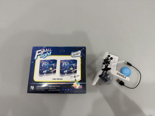 IVOXEX Flying Toy Ball Infrared Induction RC Flying Toy Built-in LED Light Disco Helicopter Shining Colorful Flying Drone Indoor and Outdoor Games Toys for 6 7 8 9 10 Year Old Boys and Girls