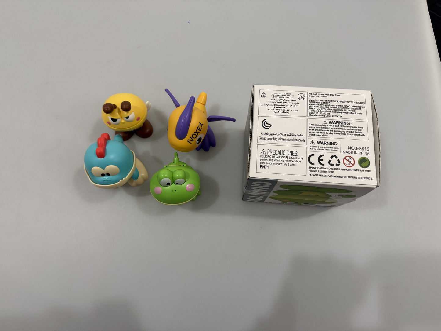 IVOXEX Wind Up Toys for Kids –Animal Clockwork Toys That Walk, Jump, Great for Birthday Party Favors，Suitable for Boys and Girls Aged 3 4 5 6