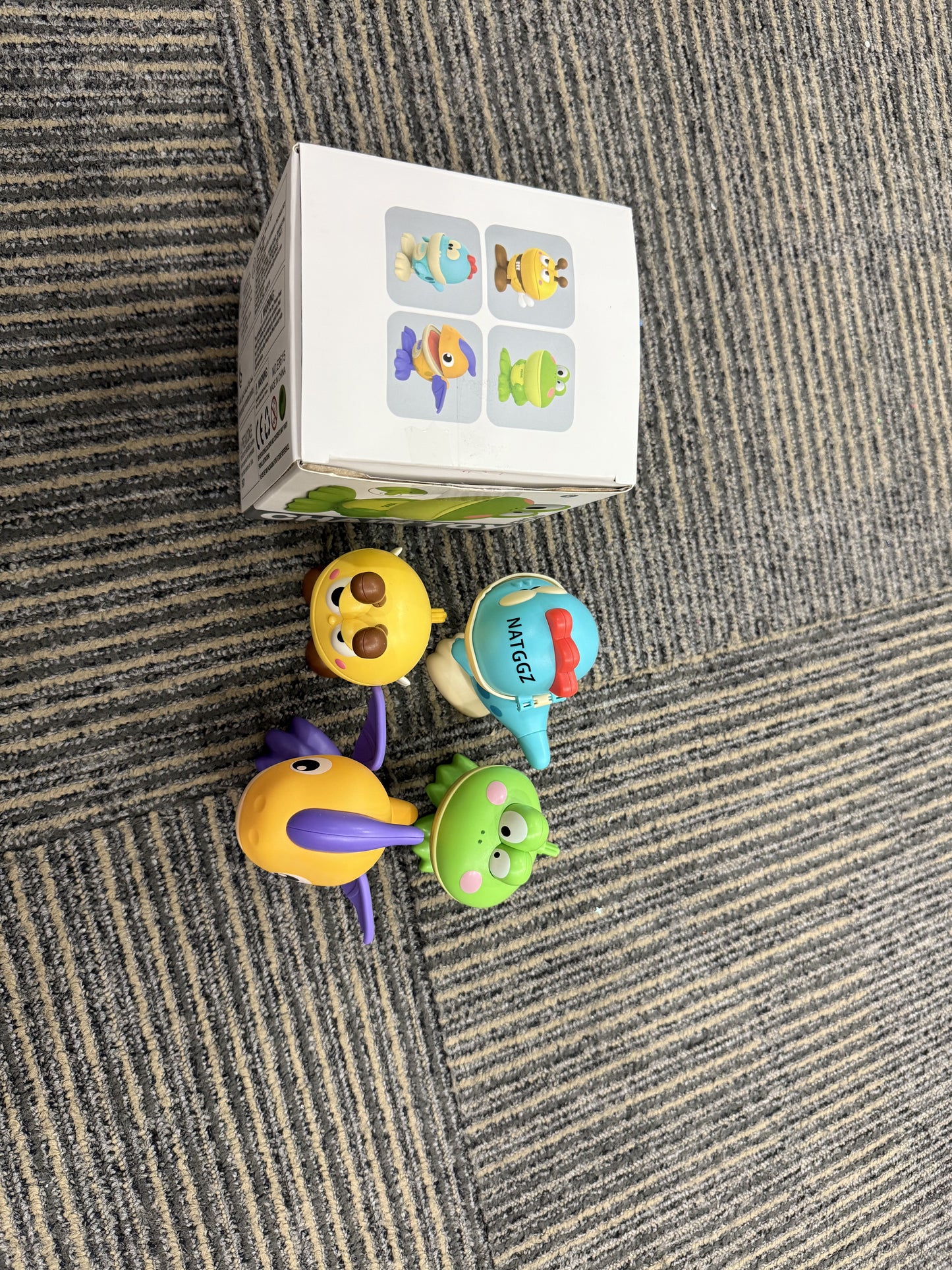 NATGGZ Wind Up Toys for Kids –Animal Clockwork Toys That Walk, Jump, Great for Birthday Party Favors