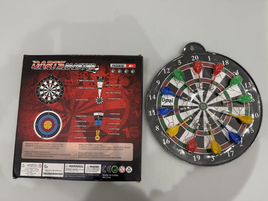 Dpai Magnetic Dart Board - 12pcs Magnetic Darts - Excellent Indoor Game and Party Games - Gifts for 5 6 7 8 9 10 11 12 Year Old Boy Kids