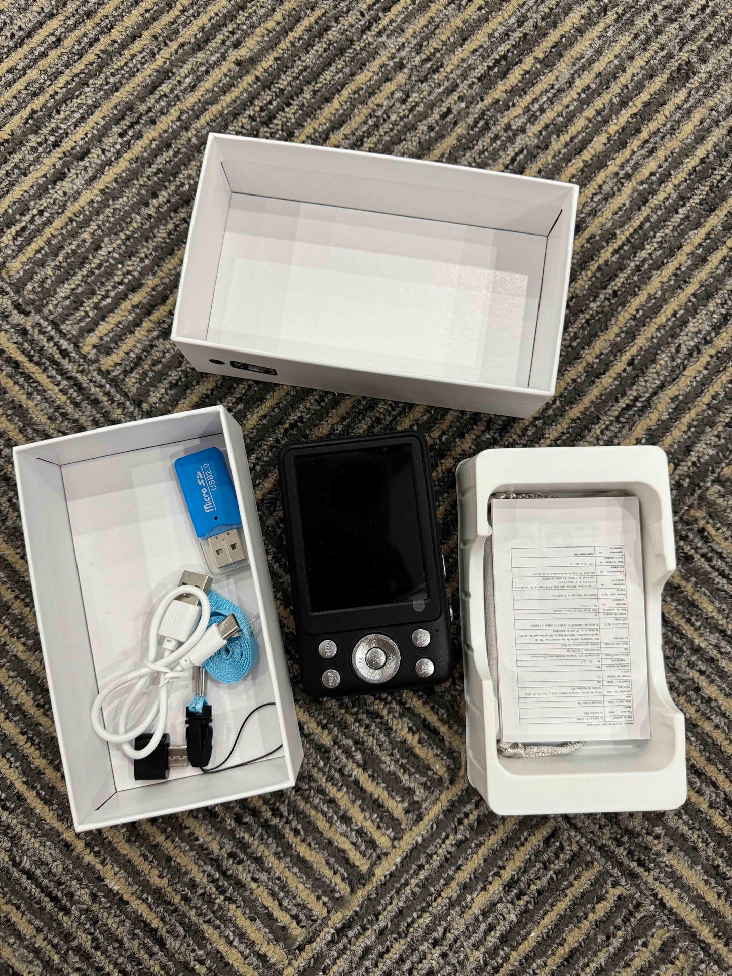 IJO Kids Camera Toys for Boys Girls,Digital Video Camera Toys for Kids with MP3 Music Player and 32GB SD Card,Ideas Birthday Gifts for 4 5 6 7 8 9 10+ Years Old Little Girls and Boys