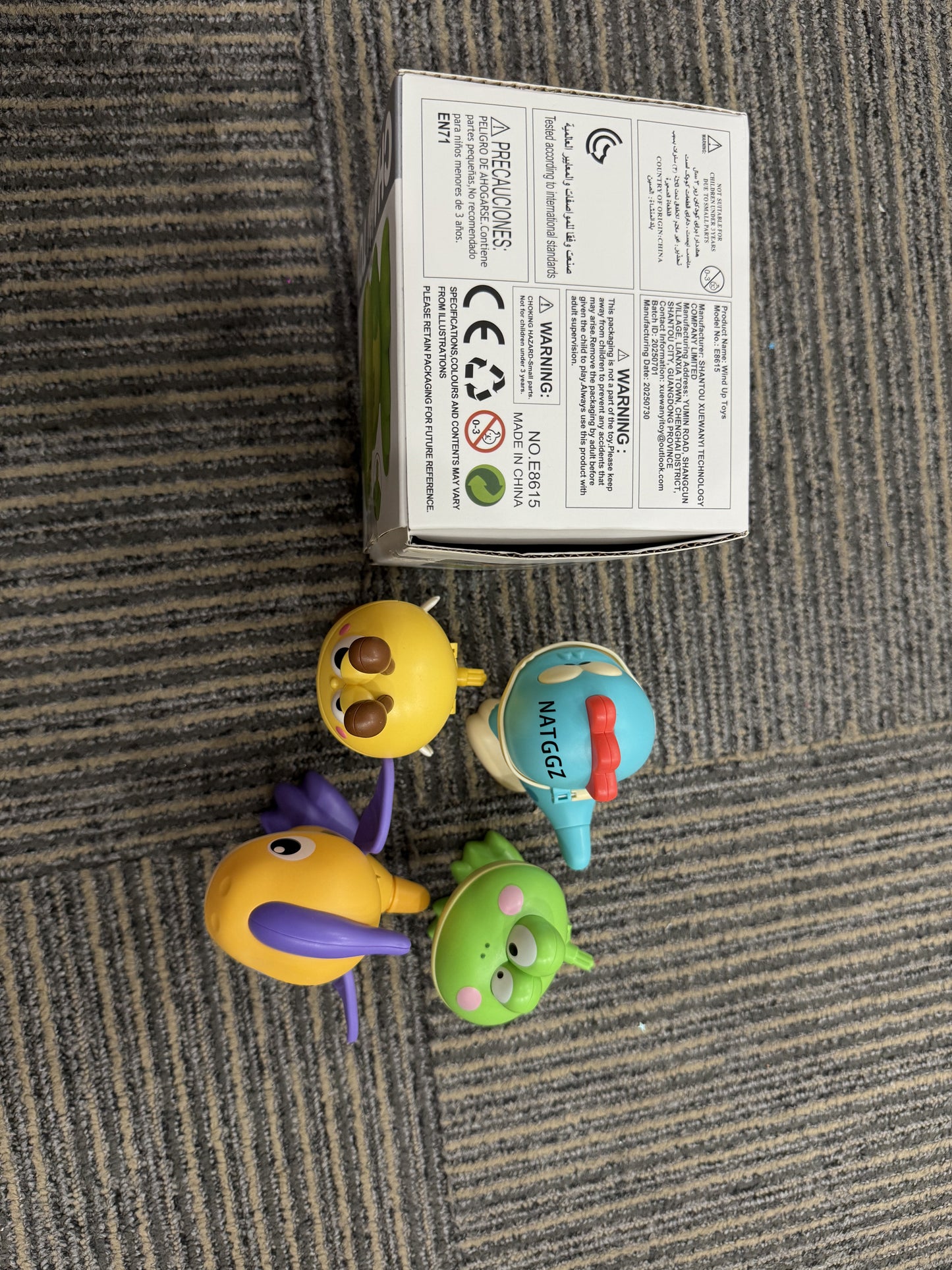 NATGGZ Wind Up Toys for Kids –Animal Clockwork Toys That Walk, Jump, Great for Birthday Party Favors