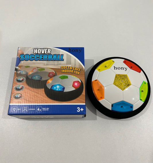 Hony LED Hover Soccer Ball - Air Power Training Ball Playing Football Indoor Outdoor Game - Birthday Gifts for 3 4 5 6 7 8-12 Year Old Boys - Soccer