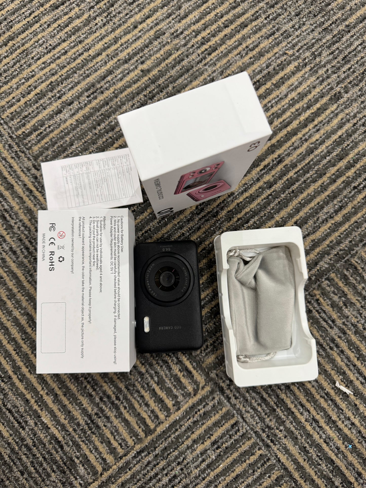 IJO Kids Camera Toys for Boys Girls,Digital Video Camera Toys for Kids with MP3 Music Player and 32GB SD Card,Ideas Birthday Gifts for 4 5 6 7 8 9 10+ Years Old Little Girls and Boys