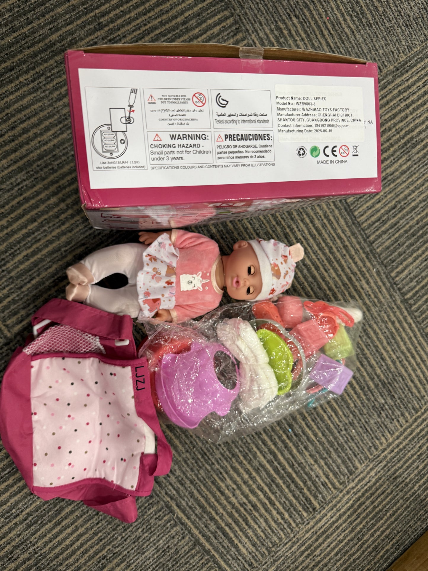 LJZJ Baby Doll Care Toys, 30PCS Baby Dolls Bath Set & Doctor Kit, Pretend Play Baby Doll Set, Incl Bathtub, Bathrobe, ECG, Thermometer, Toddlers Toys Gifts for Age 3 4 5 6 Year Old Girls