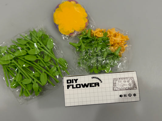 Fabric Flower Bouquets Toys, DIY Craft Kits Toys for Kids - Flower Market Toy, Build Your Flower Bouquet, Arts & Crafts for 4 5 6 7 8 Year Toddler Girl, Educational Activity Preschool B-Day Gifts