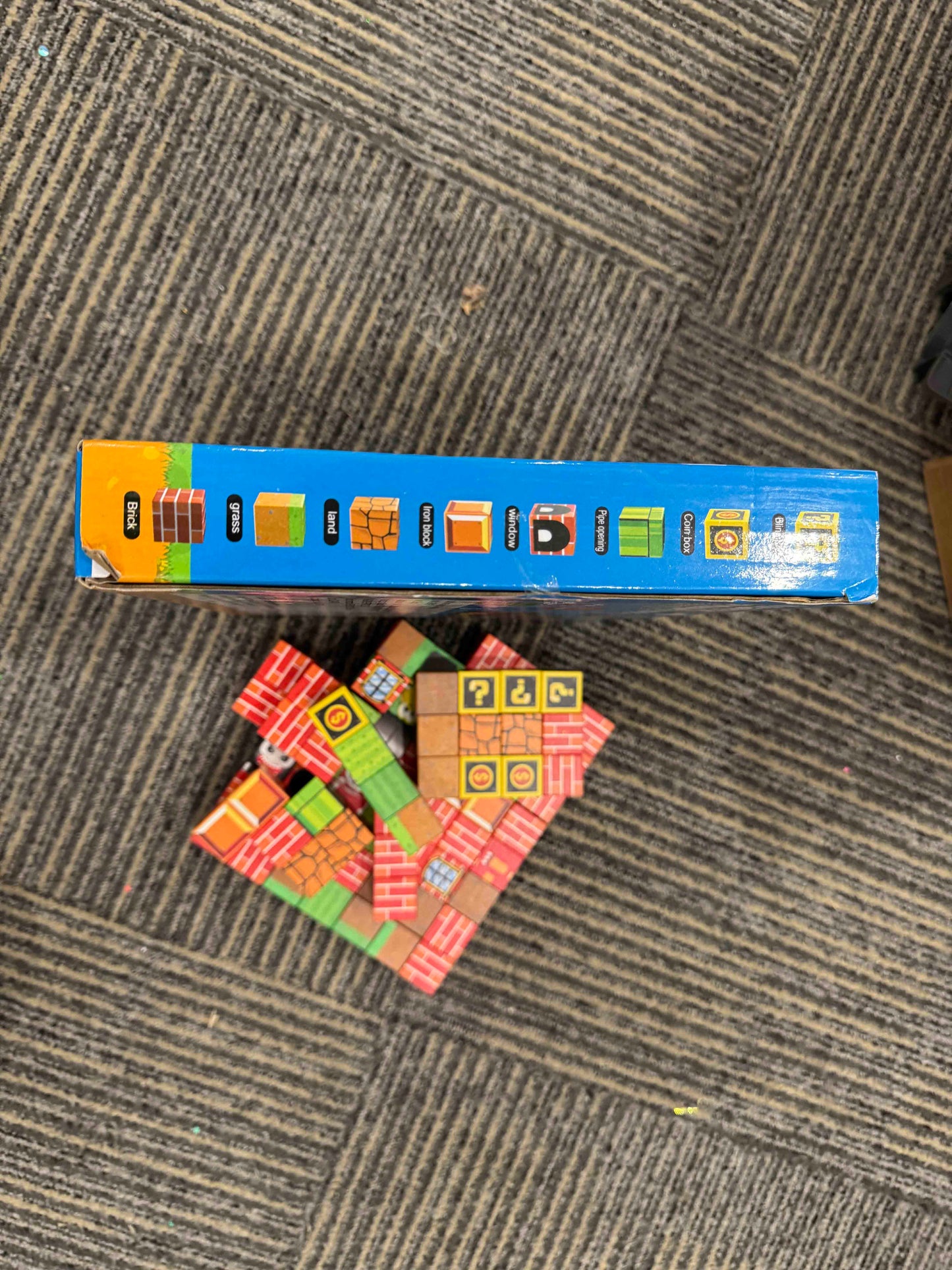 IJO Magnetic Blocks, 110Pcs Build 3D Magnet Building Toys World with Magnet Tiles, STEM Kids Sensory Toy, Toy Magnetic Building Set Xmas Gift for Age 3 4 5 6-10 Year Old Boys Girls