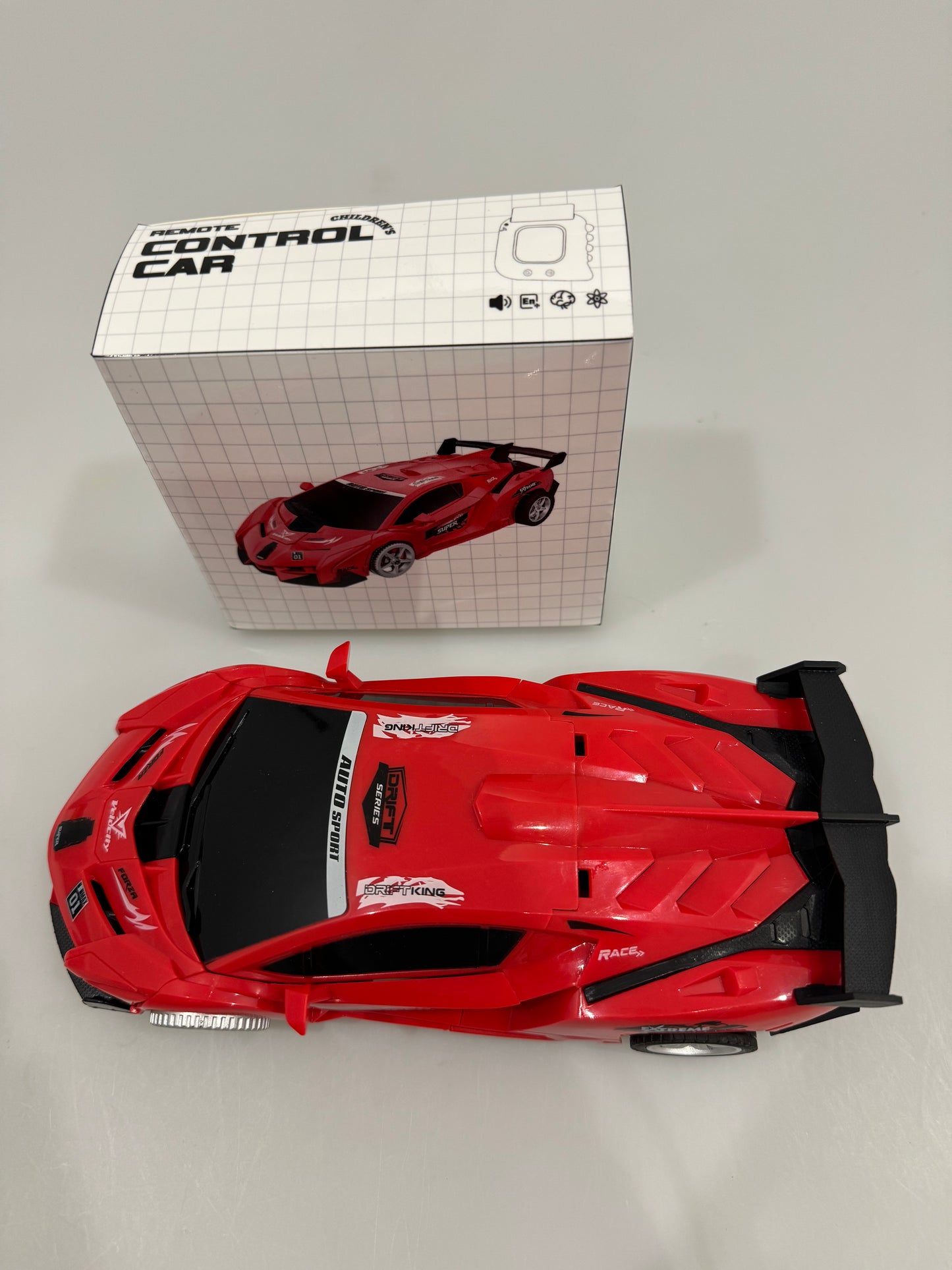 Remote Control Car, Toy for 3-8 Year Old Boys, 360° Rotating RC Deformation Robot Car Toy with LED Light, Transform Robot RC Car Age 3 4 5 6 7 8-12 Years Old for Kids, Boys Girls Birthday Gifts